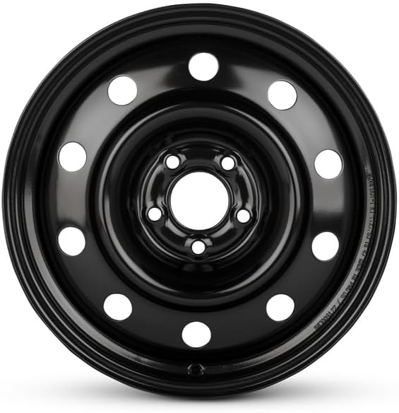 New 17x7.5 inch OEM Direct Replacement Steel Wheel for 2012-2016 Chevrolet Impala 5-115mm Black 17 in Rim 9598749