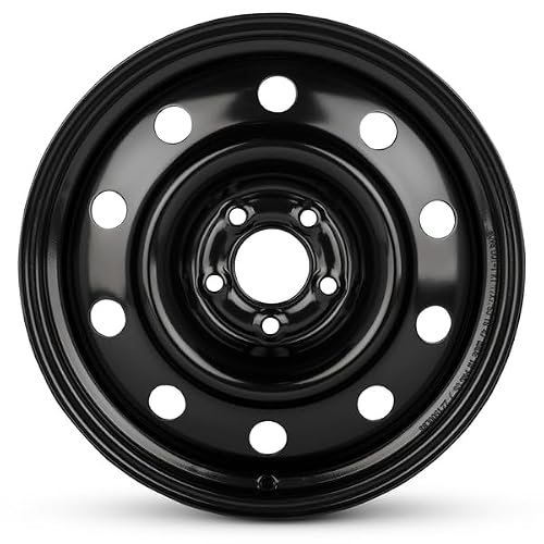 New 17x7.5 inch OEM Direct Replacement Steel Wheel for 2012-2016 Chevrolet Impala 5-115mm Black 17 in Rim 9598749