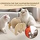 HYSHLC Katzenspielzeug Ball Sisal, cat Scratching Ball, Kratzbaum, Kratzball, Sisalball Groß, Spielplatz und Stativ, sisal Ball Katze für Hunde Kätzchen Katzen(Elefantenständer)