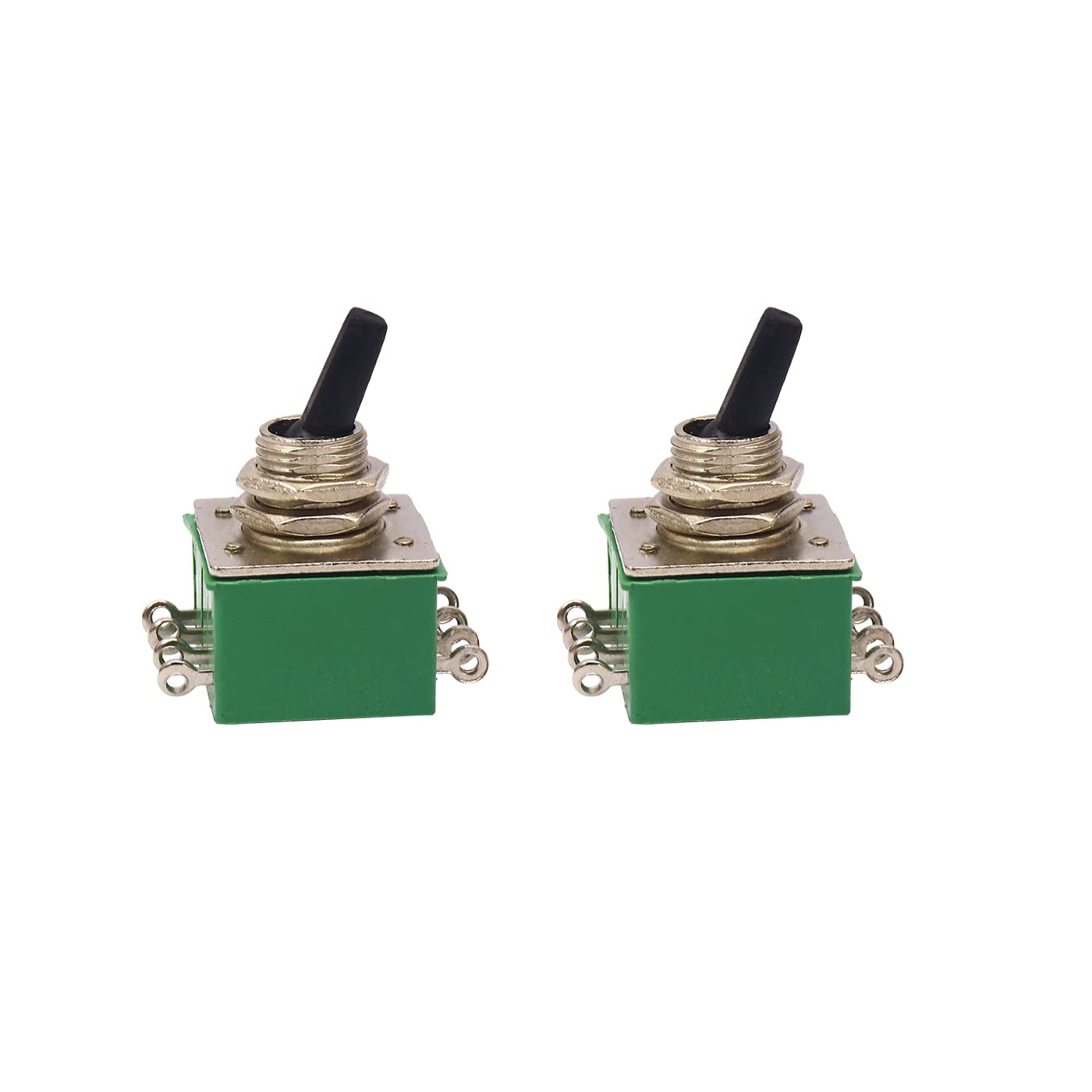 Electronic Spices 2Pcs Toggle Switch 2 Position 8 Pins 0N/OFF Switch DPDT 5A 250VAC Suitable for Electrical Connections (B09KM31N3D) Amazon Price History, Amazon Price Tracker