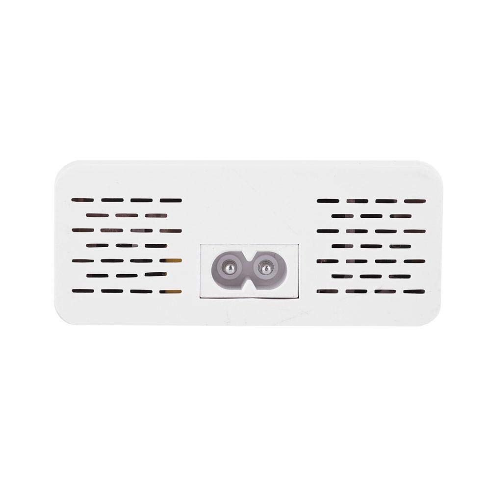 Estink Caricatore USB 6 Porte 6A con LCD | Schermo LCD, 6 porte, 6A, per cellulari e tablet, spina EU