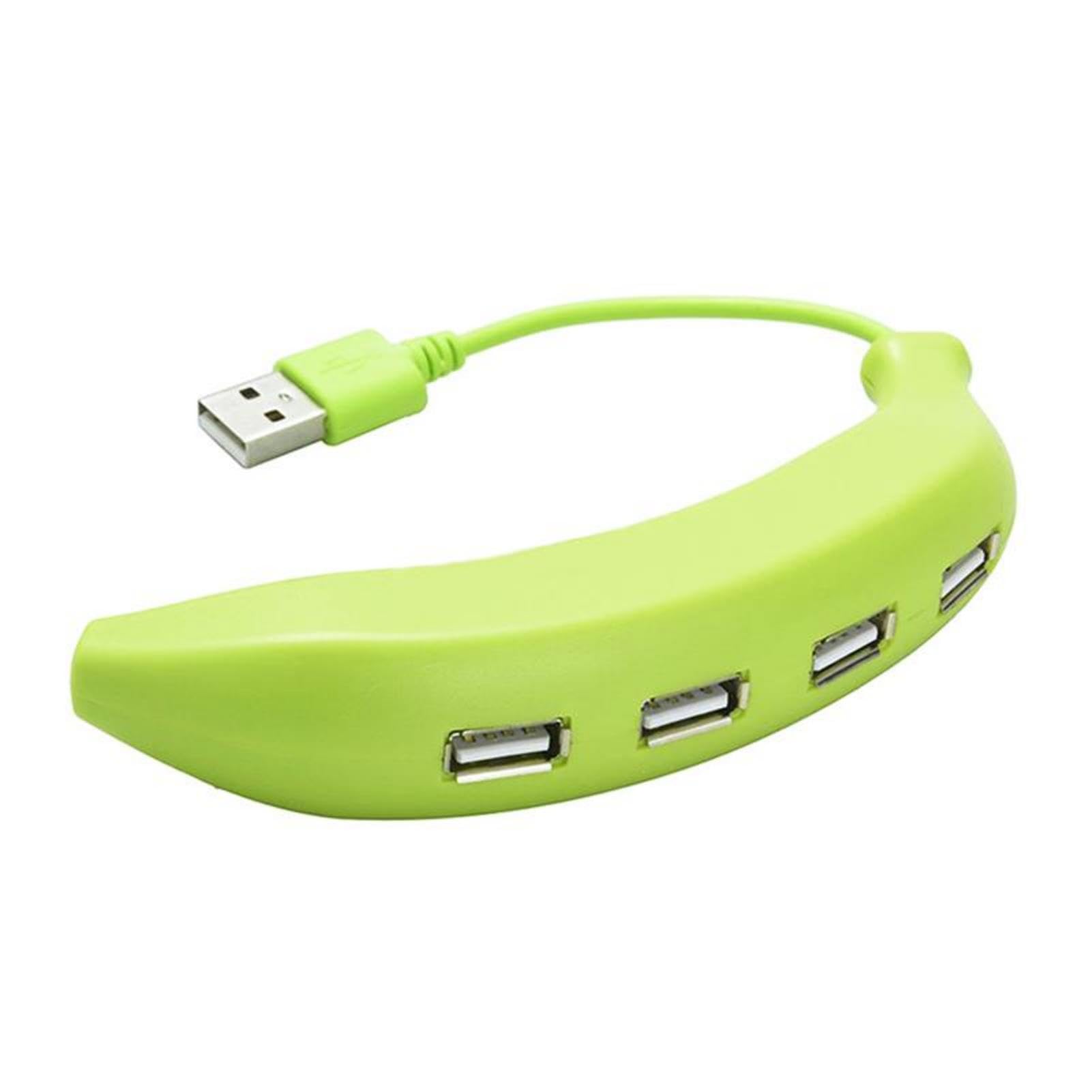 Amazon | バナナ型 USB スプリッター USB エクステンダー ハブ USB 2.0