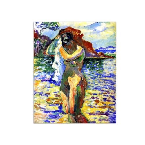 Affiche Henri Manguin Baigneuse grand tableau mural sans cadre pour habiller un grand mur