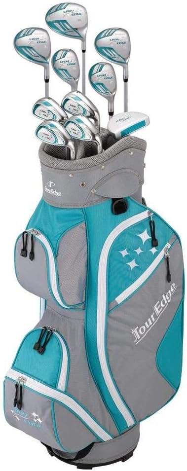 Tour Edge 2020 Lady Edge Full Set Turquoise Grey White, One Size (LWSRGL11.BT) : Sports & Outdoors