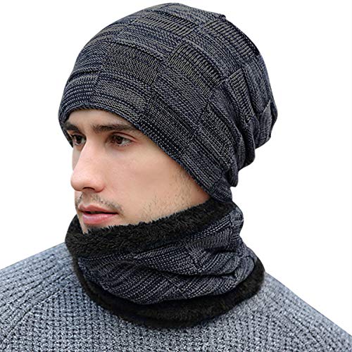 BOYOU Unisex Hombres/Mujeres Invierno Cálido Sombrero de Punto Al Aire Libre de...