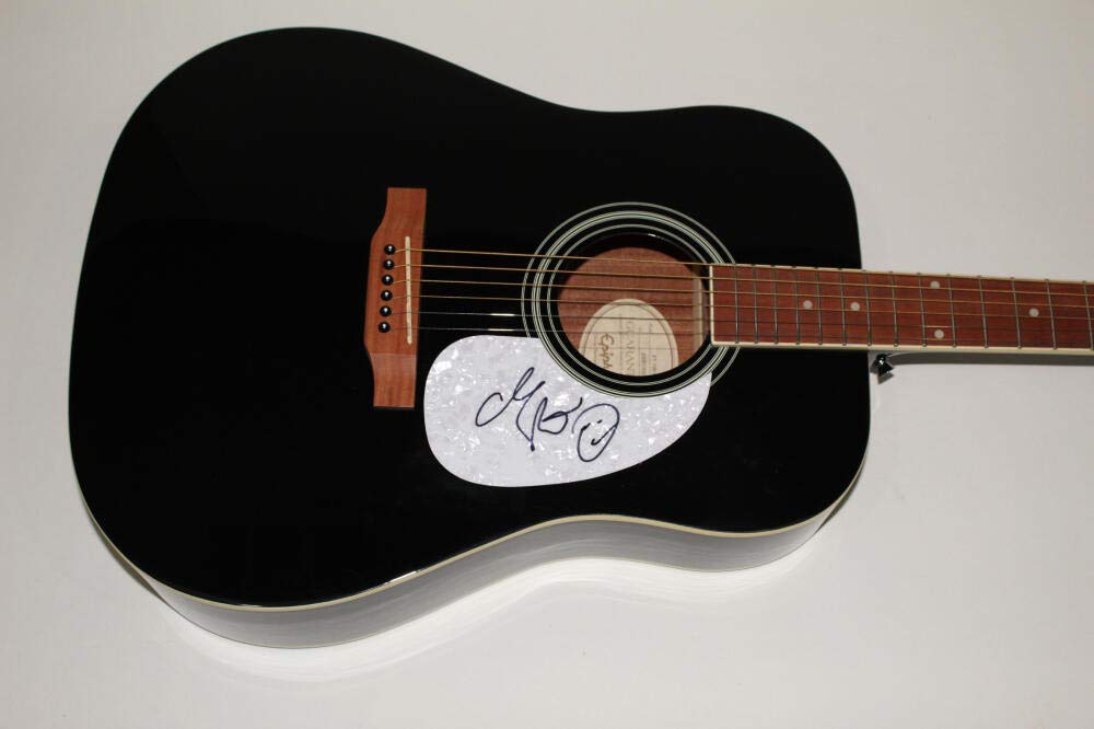 ADAM SANDLER SIGNED AUTOGRAPH GIBSON EPIPHONE ACOUSTIC GUITAR BILLY MADISON SNL