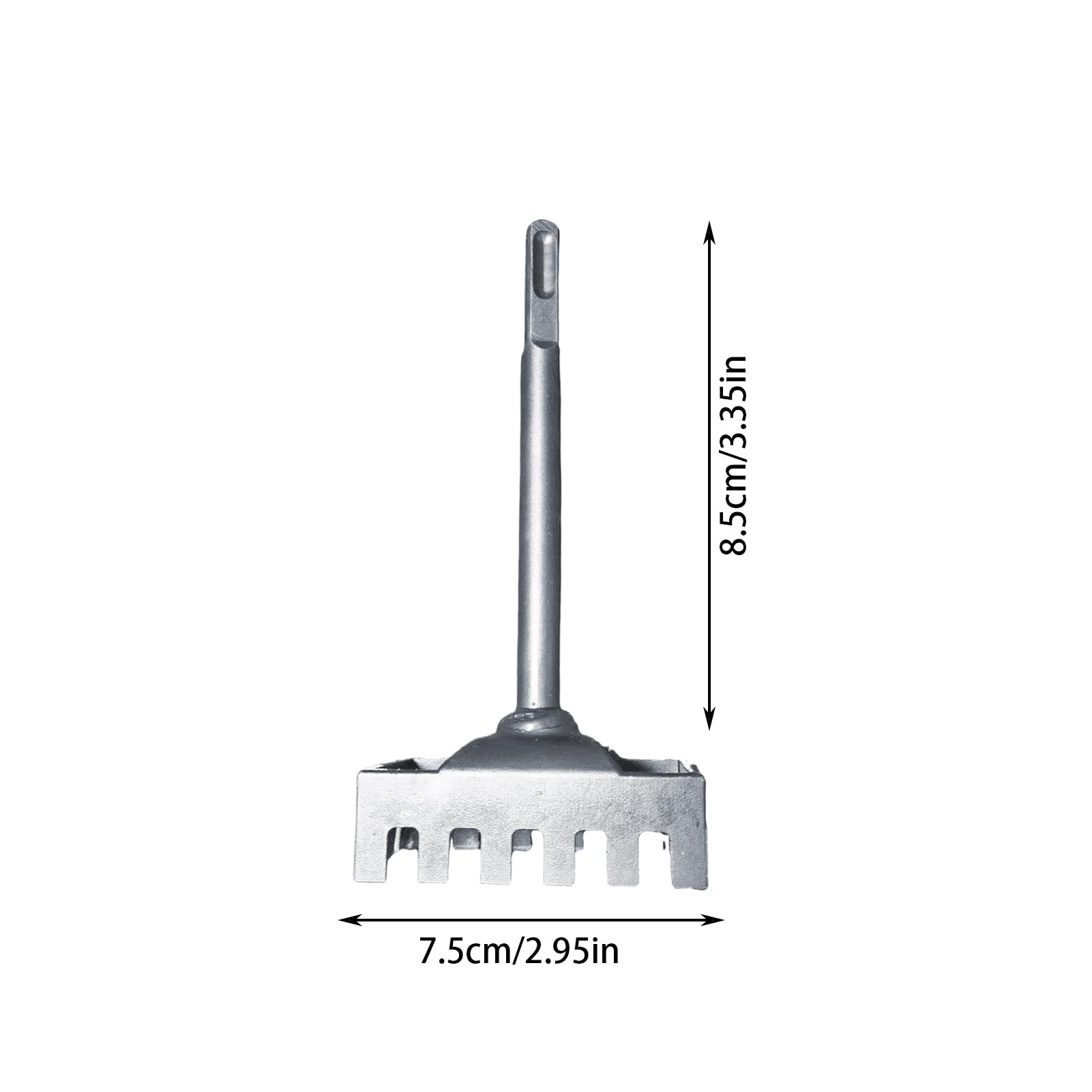 Rechteckiger Schlitzschneider – 97x56x33 Mm, Aus Schnellarbeitsstahl, Für Trockenbau, Holz, Kunststoff, Metall
