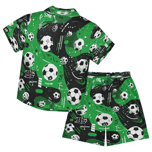 Image of Boccsty Red Strawberry Boy Summer Shorts Sets Hawaiian Toddler Boys T-Shirt & Pants 2 Pcs 3T-10T