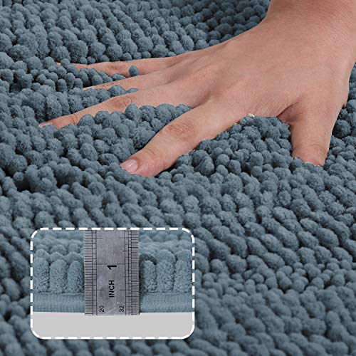 Image of Turquoize Turquoize Large Size 59inch by 20inch Luxurious Shaggy Chenille