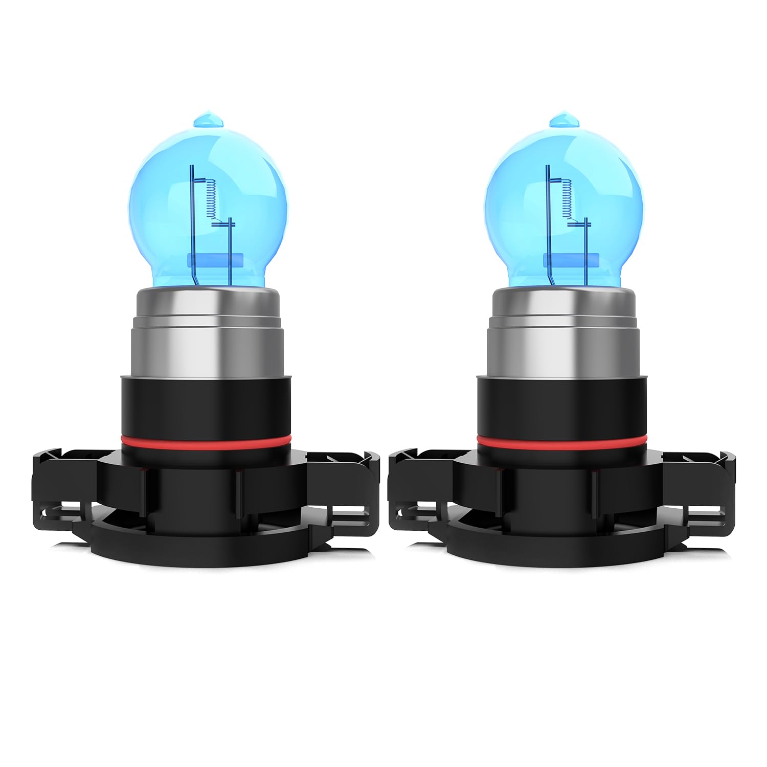 headlight bulbs compatible with Chevy Chevrolet Silverado 3500 HD 2007-2019, 5202 Fog Lights,Plug N Play,Super Bright 6000K White,Pack of 2