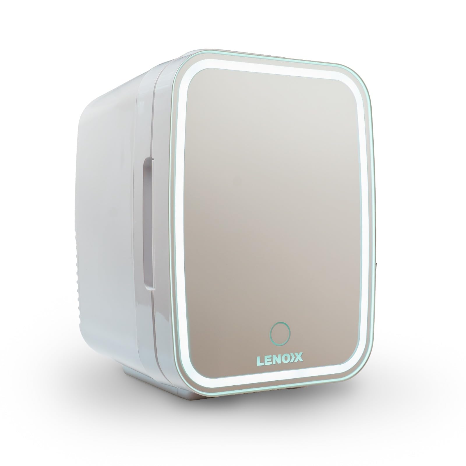 4L Cosmetics, Beauty & Skincare - Sleek & Stylish Mini Fridge - Easy portability, Temperature control, White