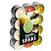 Spaas 24 Bougies chauffe-plats parfumées couleurs assorties, ± 4,5 heures - Southern Citrus