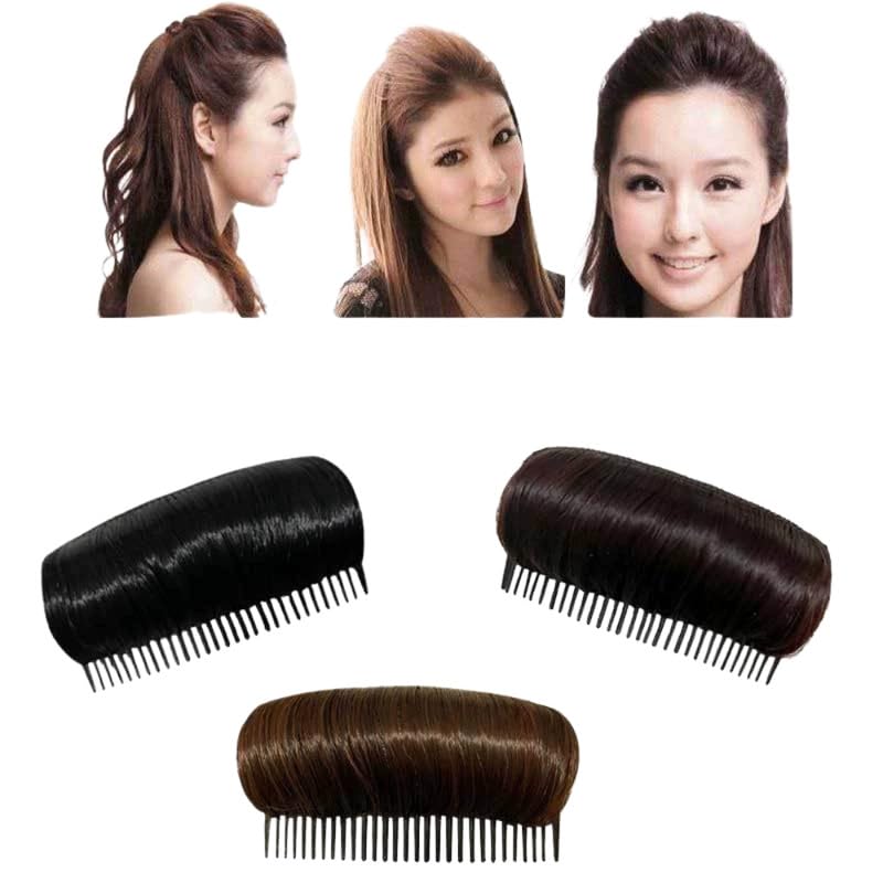 LUOLINGONGJUE® Fluffy Bangs Wig Padding - Invisible Hair Piece for Heightening & Volume | Straight Hair Pad for Women 2