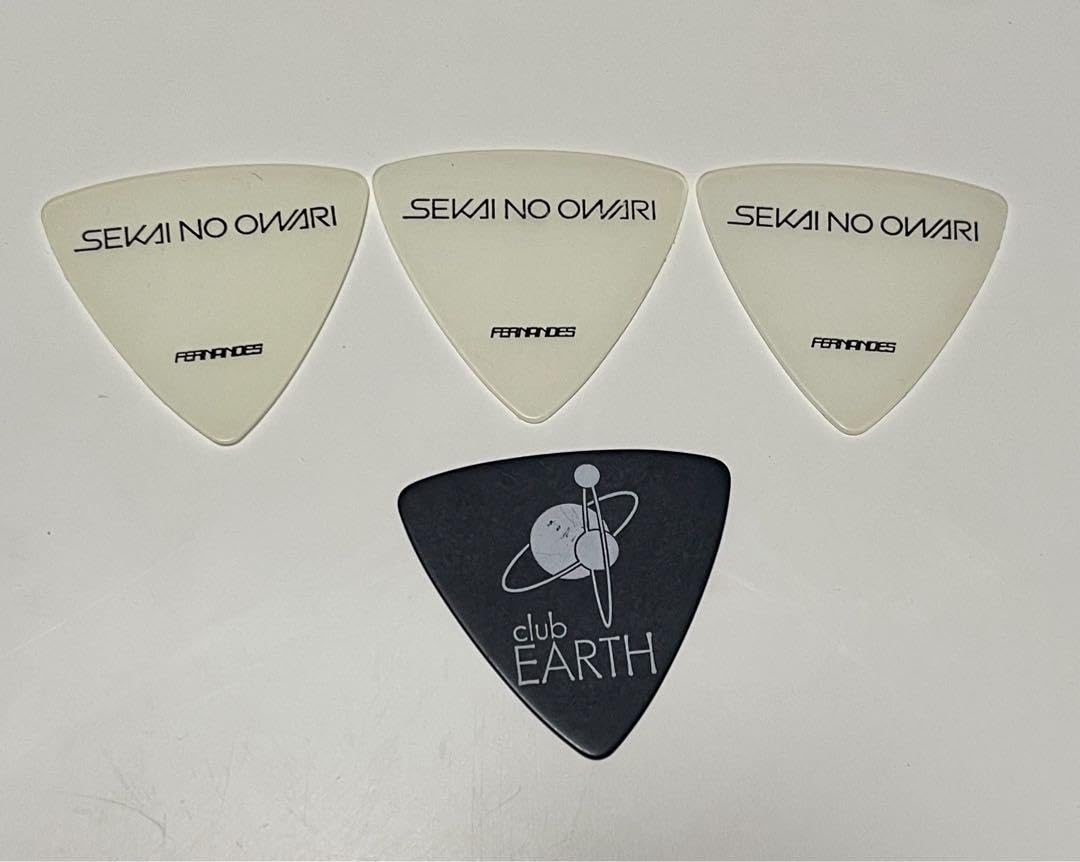 club EARTH ピック SEKAINOOWARI Amazon.co.jp: sekai no owari セカオワ ピック Club Earth