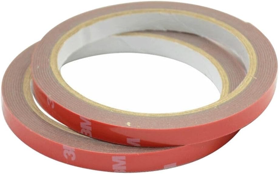 Double Sided Strong Adhesive Tape Acrylic Foam 90 0.3 W 2X Rolls for VW,for Dodge,for Chrysler,for Audi,for Acura FZ-2-3M-90