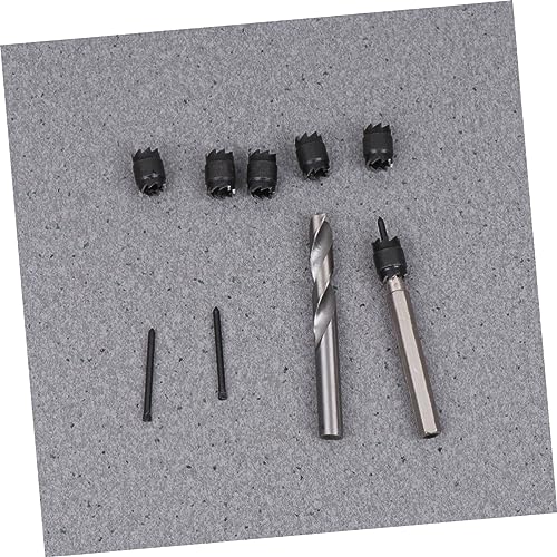 SEWOART 9pcs Spot Welding Drill Welding Drill Bits Electric Drill Bits Remover Cutting Machine Welding Spot Cutter Weld Cutter Fire Extinguisher Car Spot Weld Drill Bit Silver