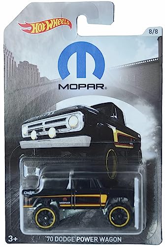 Hot Wheels '70 Dodge Power Wagon, black 8/8