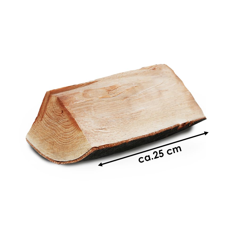 Brennholz Buche - Scheitänge 25cm / 33 cm - 1,6 SRM/ 1RM - 1 Palette - für Kamin, Ofen, Grill, Smoker (Scheitlänge 25 cm)