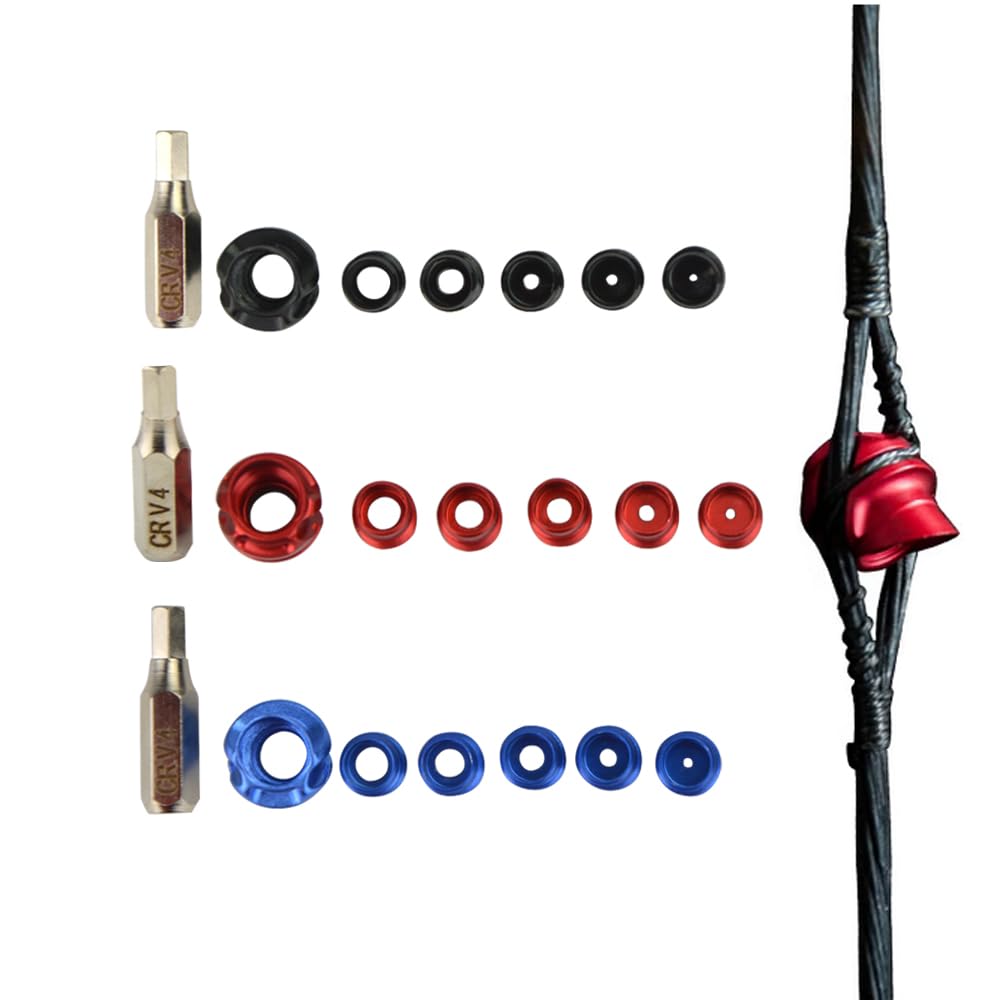 Arco Peep Sight per Compound con Nucleo intercambiabile in lega di alluminio e Visiera