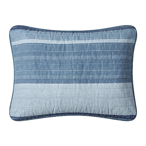 Juego de edredón individual Nautica de algodón para decoración de dormitorios 5