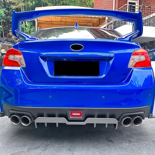 Difusor de parachoques trasero Subaru WRX VA labio divisor 2015-2021 4