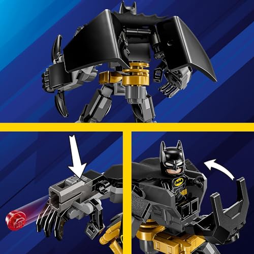 LEGO DC Batman: Batman Robot Zırhı 76270 – 6 Yaş ve Üzeri Süper Kahraman Sevenler İçin Batman Minifigürü İçeren Aksiyon Figürü Yapım Seti (140 Parça)