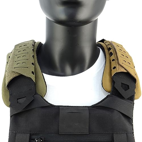 Zamudam Almofada de ombro para colete tático para CPC JPC XPC Molle Plate Carrier Shoulder Strap Pad