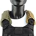 Zamudam Tactical Vest Shoulder Pad Cushion Pad for CPC JPC XPC Molle Plate Carrier Shoulder Strap Pads 1 Pair Green