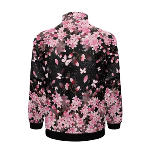 Full-Zip Jackets Men's Sweatshirt with Mock Neck Long Sleeve Workout Coat Pullover Plus Size Zip Up Jacket Slim Fit3