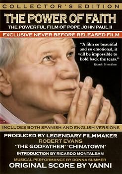 DVD Pope John Paul II // The Power of faith By Robert Evans (Collector Edition) Book