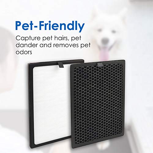 Image of AirMax 8L Replacement Filter, Compatible with Okaysou AirMax8L Air Purifier, Blue Ultra Filter and Activated Carbon Filter (1-Pack)