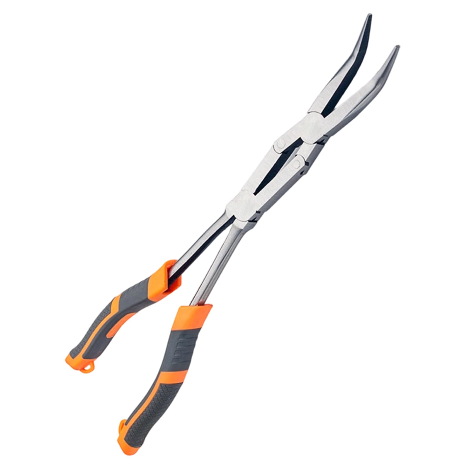 Kaccde 45 Degrees Duty 13Inch Extended Reach Pliers Featuring Four Different Tip Styles Repair For Multifunctional Applications Multiple Angles Gripping