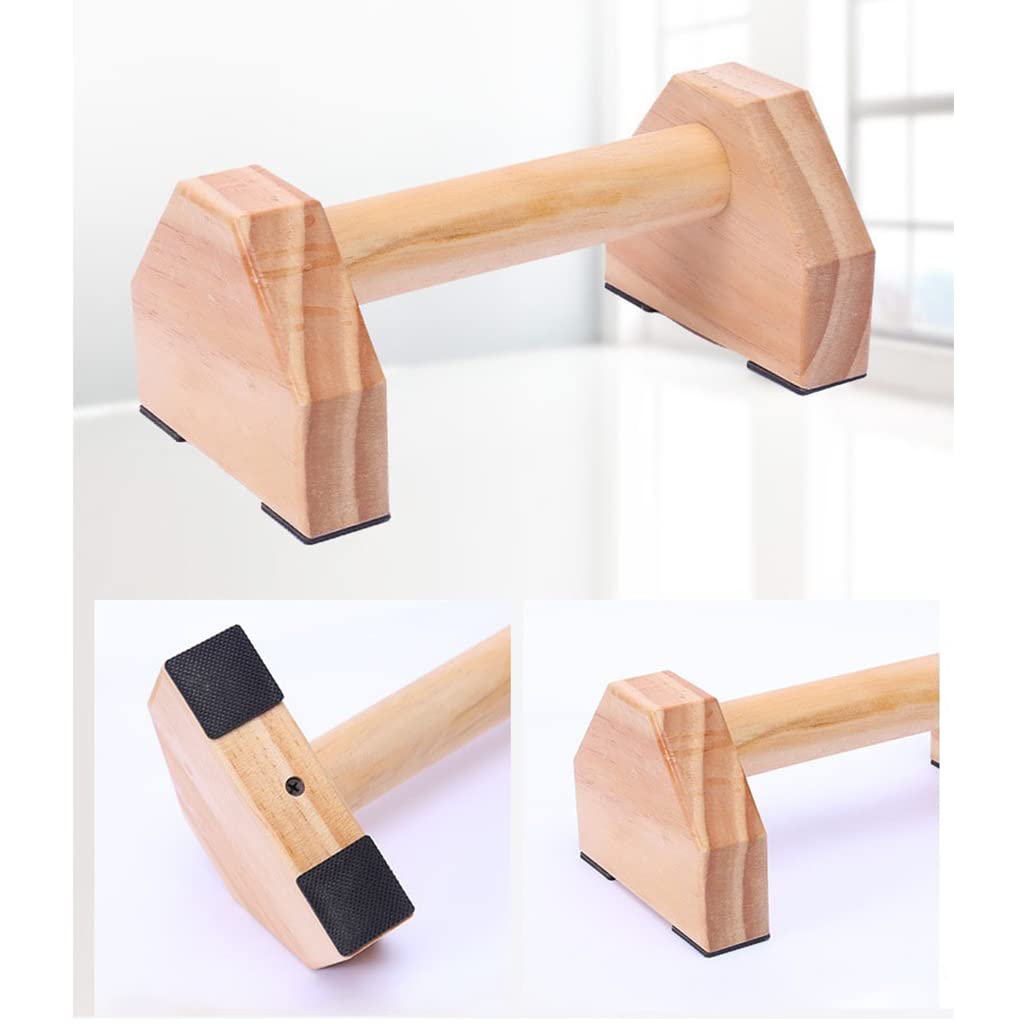 Statywy do pompek sprzęt fitness piersiowy trening mięśni drewniany uchwyt uchwyt push up narzędzie do ćwiczeń uchwyty stojaki na podłogę kobiety mężczyźni ćwiczenia fitness drewniane