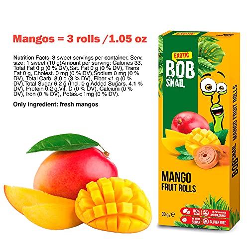 Bob Snail Healthy Fruit Snacks For Adults & Kids #TOP4