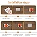 Floor Gap Fixer Tool, Floor Repair Suction Plank Grabber for Closing Gaps in Laminate Floors, Vinyl Plank, Hardwood, Tile, Heavy Duty Floor Gap Fixer Tool with Pump Suction & Sticky Pads