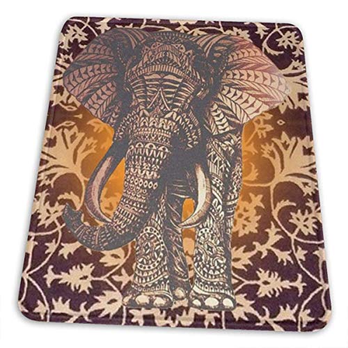 Preisvergleich Produktbild Gaming Mouse Pad - Papierschneiden Elefanten Rechteck Gummi Mousepad - Mausmatte für Geschenkunterstützung Kabelgebundene oder Bluetooth-Maus