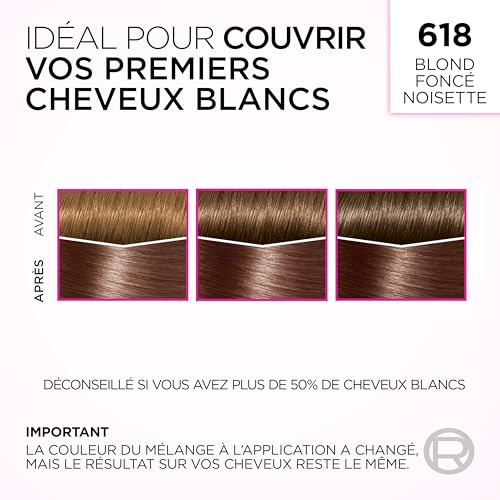 Coloration Crème Sans Ammoniaque 618 Blond Noisette Casting Creme Gloss Le Flacon - vue 8
