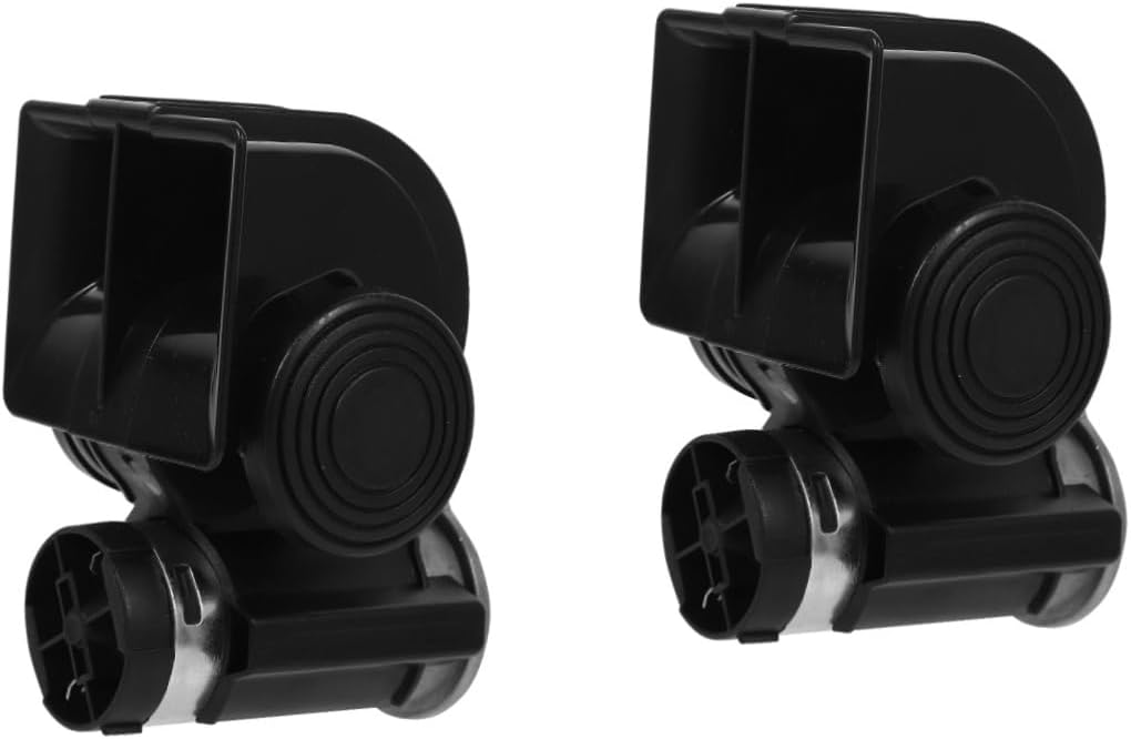 2pcs Loud Electric Train Horn for Trucks and Motorcycles Weather Resistant Snail Air Horn for Enhanced Safety The Road