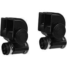 2pcs Loud Electric Train Horn for Trucks and Motorcycles Weather Resistant Snail Air Horn for Enhanced Safety The Road