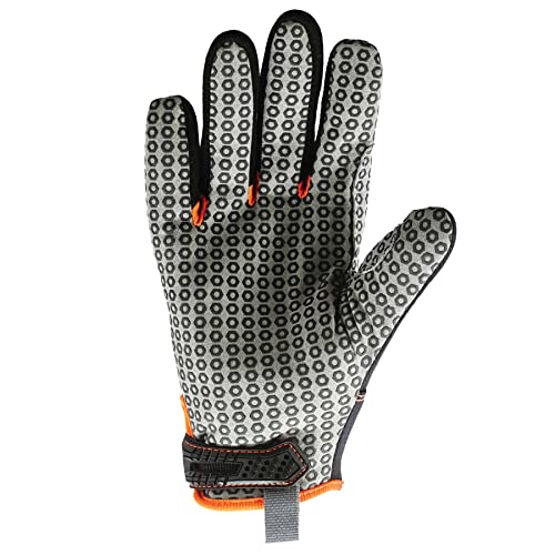 Proflex 821 Work Gloves, Gripping Palm, Breathable Comfort, Large, Black #TOP7