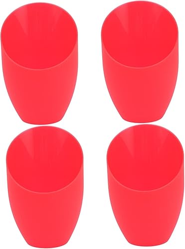 Miniatura 10 de Housoutil 4 piezas de pantalla de plástico, repuesto de pantalla de herradura, 5.4 pulgadas de alto, 4.3 pulgadas de diámetro, cubierta de pantalla