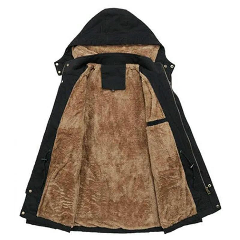 Chaqueta militar para hombre acolchada e ideal para combatir el frío del invierno con estilo 5