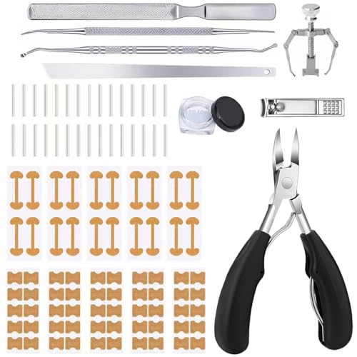 Best Tennis Shoes for Ingrown Toenails: Find Relief! 11 CHEMAILON Professional Ingrown Toenail Correction Kit - Stainless Steel Ingrown Toenail Clippers, Correction Patches, Lifter & Tools for Ingrown Toenail Treatment, Home Pedicure Solution