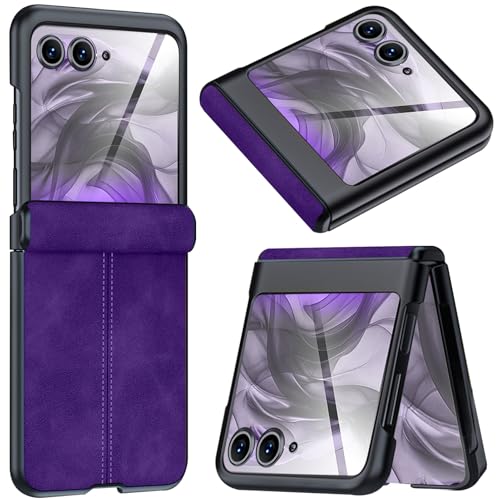 Housse Motorola Razr 50 antichoc violette idéale pour vos sorties quotidiennes