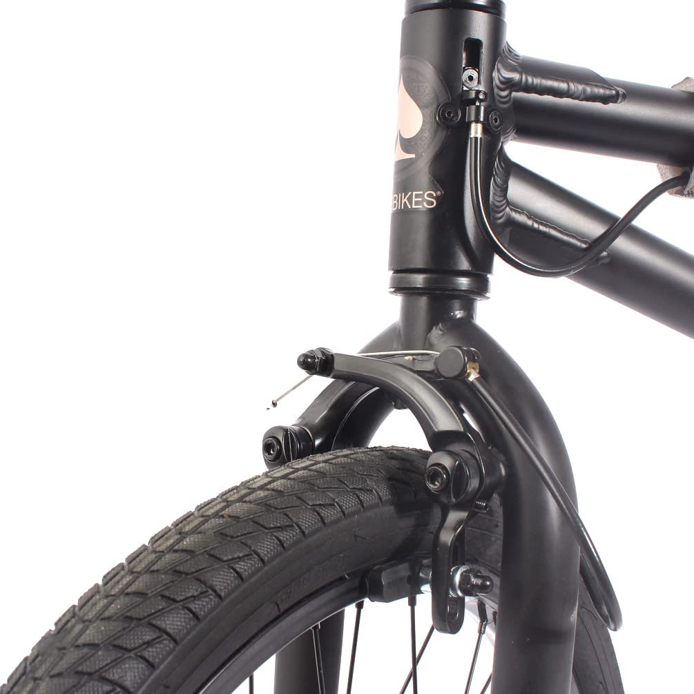 KHEbikes BMX BLACK JACK, 20 pollici, alluminio nero, rotore brevettato Affix 360°, per bambini e ragazzi, super leggera - solo 10,2 kg!