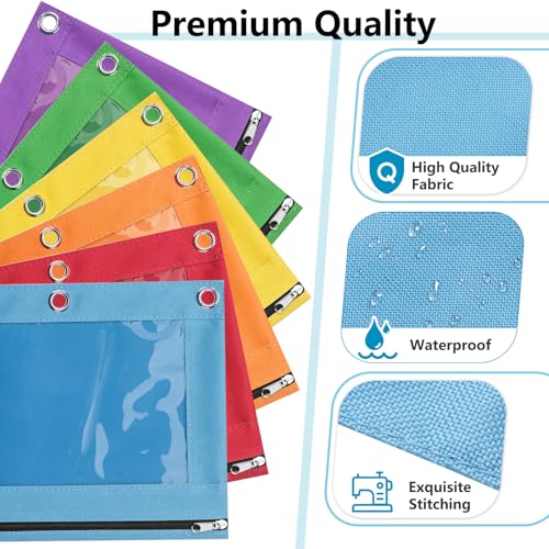 Forvencer 24 Pack Binder Pouches