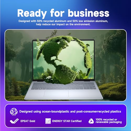 Dell 16-Inch Touchscreen Laptop Computer – Intel 10-Core 7 150U, 64GB DDR5 RAM, 2TB SSD, 16" FHD+ Anti-Glare, Ai Copilot, Fingerprint, Backlit KB, Win 11 Pro, for Business & Student, w/Accessories