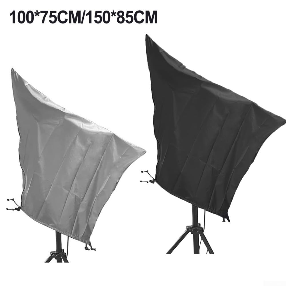 Housse robuste en tissu Oxford 420D pour télescope - Étanche à la poussière et à l'eau - Pour équipement d'astronomie - 100 x 75 cm - Argenté