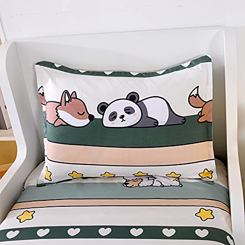 Hecnoey 001 Kids Bed Fitted Sheets And Pillowcases Set,Soft Twin Size Sheet thumb #1