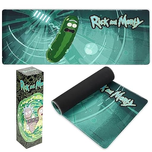 Rick and Morty Alfombrilla Ratón XXL de 80 x 36 cm - Protector Escritorio para PC, Ordenador y Teclado - Regalos para Hombre, Cumpleaños, Navidad | Ya disponible en tu tienda friki favorita! En mundofriki.es!